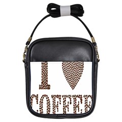 Love Heart Romance Passion Girls Sling Bags by Nexatart