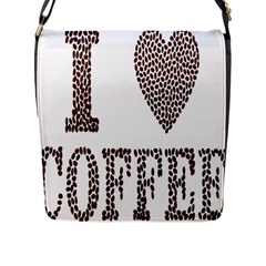 Love Heart Romance Passion Flap Messenger Bag (l)  by Nexatart