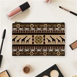 Giraffe African Vector Pattern Cosmetic Bag (Medium)  Front