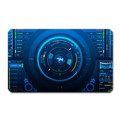 Technology Dashboard Magnet (rectangular) by BangZart