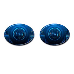 Technology Dashboard Cufflinks (oval) by BangZart