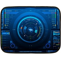 Technology Dashboard Fleece Blanket (mini)