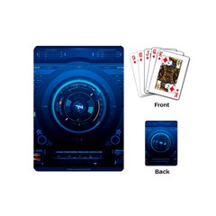 Technology Dashboard Playing Cards (mini)  by BangZart