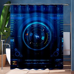 Technology Dashboard Shower Curtain 60  X 72  (medium)  by BangZart