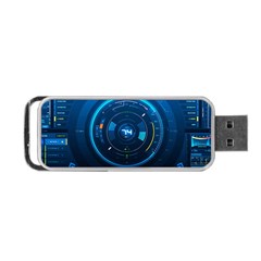 Technology Dashboard Portable Usb Flash (two Sides)