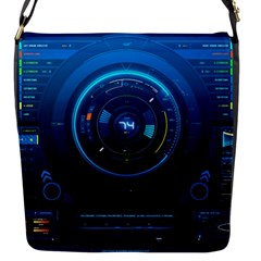 Technology Dashboard Flap Messenger Bag (s) by BangZart