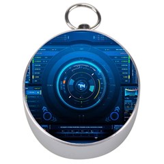 Technology Dashboard Silver Compasses by BangZart