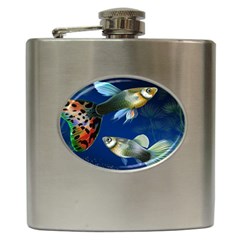 Marine Fishes Hip Flask (6 Oz) by BangZart