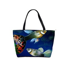 Marine Fishes Shoulder Handbags by BangZart