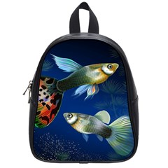 Marine Fishes School Bags (small)  by BangZart