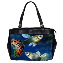 Marine Fishes Office Handbags (2 Sides)  by BangZart