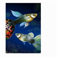 Marine Fishes Large Garden Flag (two Sides) by BangZart