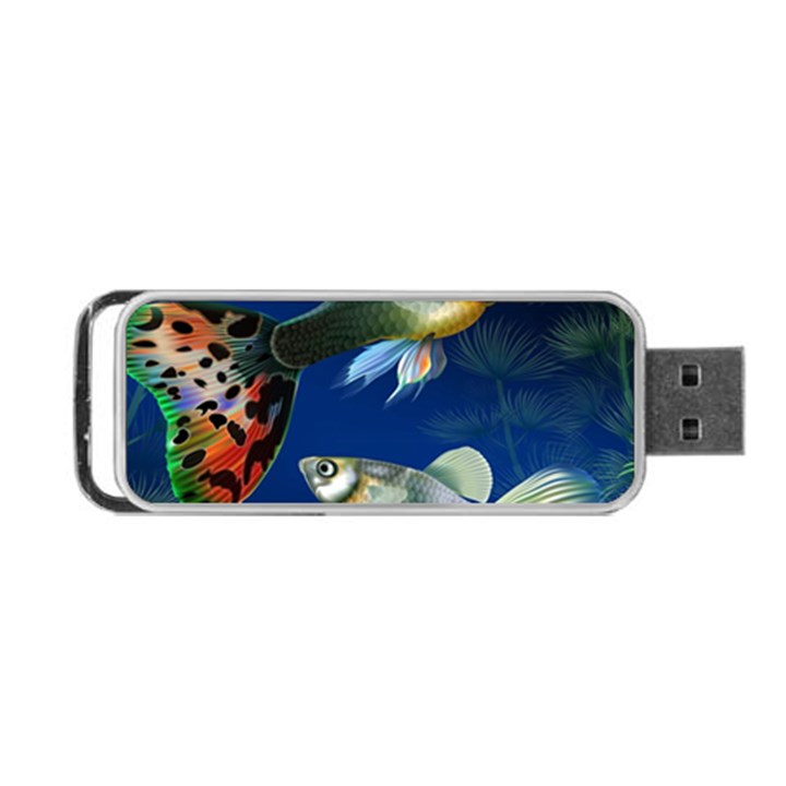 Marine Fishes Portable USB Flash (Two Sides)