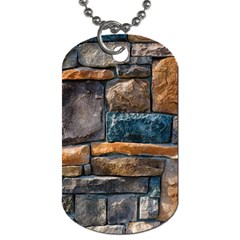 Brick Wall Pattern Dog Tag (one Side) by BangZart