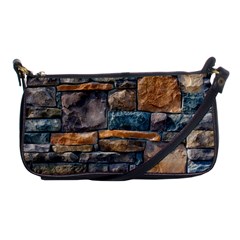 Brick Wall Pattern Shoulder Clutch Bags by BangZart