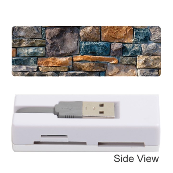 Brick Wall Pattern Memory Card Reader (Stick) 