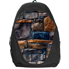 Brick Wall Pattern Backpack Bag by BangZart