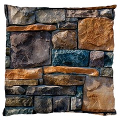 Brick Wall Pattern Standard Flano Cushion Case (two Sides) by BangZart