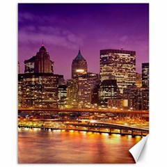 City Night Canvas 16  X 20   by BangZart