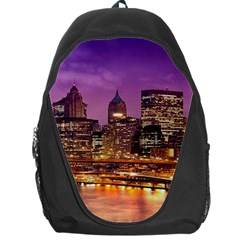 City Night Backpack Bag by BangZart