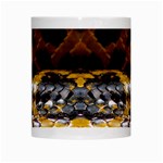 Textures Snake Skin Patterns White Mugs Center