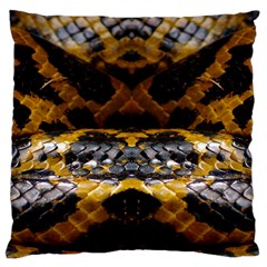 Textures Snake Skin Patterns Standard Flano Cushion Case (one Side) by BangZart