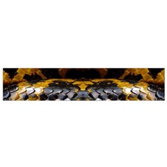 Textures Snake Skin Patterns Flano Scarf (small) by BangZart