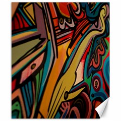 Vivid Colours Canvas 8  X 10 