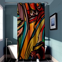 Vivid Colours Shower Curtain 36  X 72  (stall) 