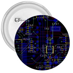 Technology Circuit Board Layout 3  Buttons by BangZart