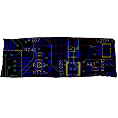 Technology Circuit Board Layout Body Pillow Case Dakimakura (two Sides) by BangZart