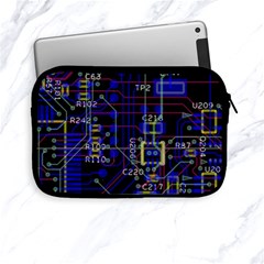 Technology Circuit Board Layout Apple Ipad Mini Zipper Cases by BangZart