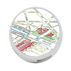 Paris Map 4-port Usb Hub (two Sides)  by BangZart