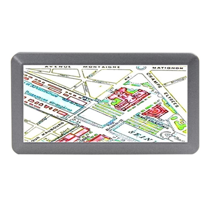 Paris Map Memory Card Reader (Mini)