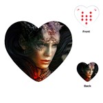 Digital Fantasy Girl Art Playing Cards (Heart)  Front