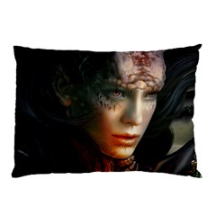 Digital Fantasy Girl Art Pillow Case by BangZart