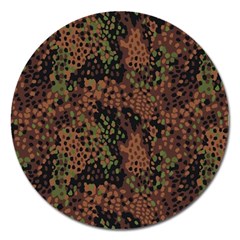 Digital Camouflage Magnet 5  (round) by BangZart