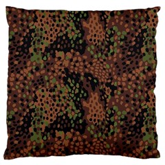 Digital Camouflage Large Cushion Case (one Side) by BangZart