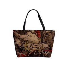 Chinese Dragon Shoulder Handbags by BangZart