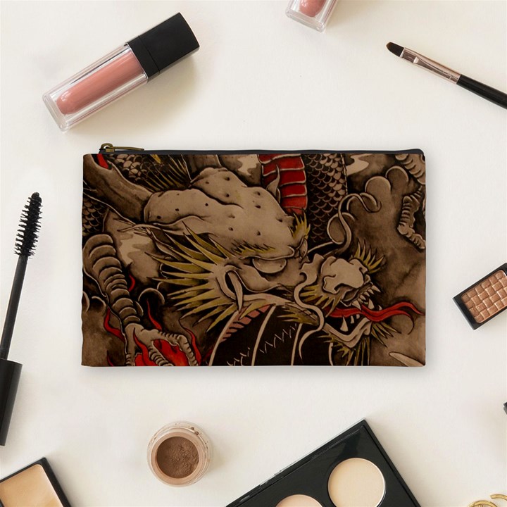 Chinese Dragon Cosmetic Bag (Medium) 