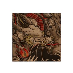 Chinese Dragon Satin Bandana Scarf by BangZart