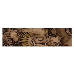 Chinese Dragon Satin Scarf (oblong) by BangZart