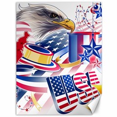 United States Of America Usa  Images Independence Day Canvas 36  X 48   by BangZart