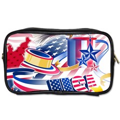 United States Of America Usa  Images Independence Day Toiletries Bags 2-side by BangZart