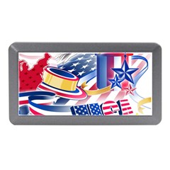 United States Of America Usa  Images Independence Day Memory Card Reader (mini) by BangZart