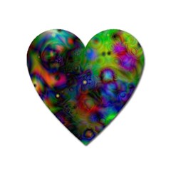 Full Colors Heart Magnet by BangZart