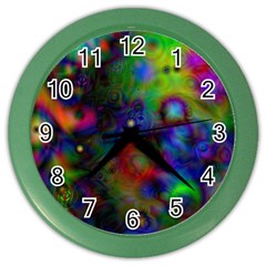 Full Colors Color Wall Clocks by BangZart