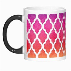 Colorful Rainbow Moroccan Pattern Morph Mugs by BangZart