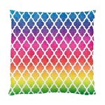 Colorful Rainbow Moroccan Pattern Standard Cushion Case (One Side) Front