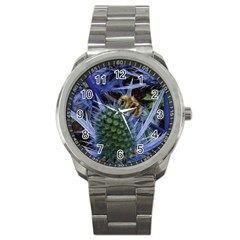 Chihuly Garden Bumble Sport Metal Watch by BangZart